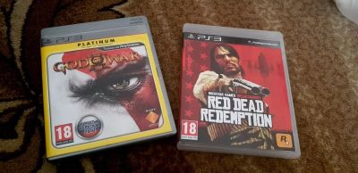 Лот: 11962821. Фото: 1. God of War 3 и Red Dead Redemption... Игры для консолей