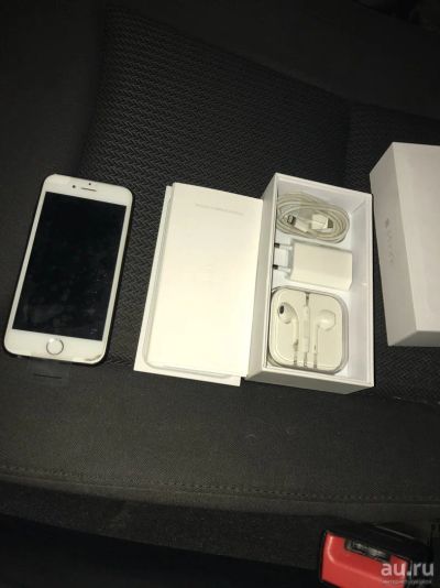Лот: 10873028. Фото: 1. Apple IPhone 6 Silver. Смартфоны