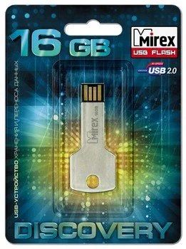 Лот: 12179242. Фото: 1. 16GB USB Flash, MIREX Corner Key... Карты памяти