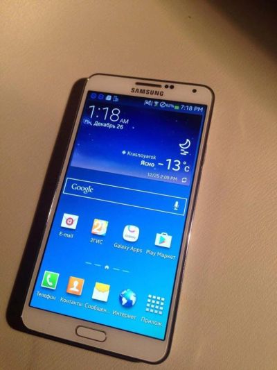 Лот: 8792267. Фото: 1. Samsung SM-N900X Galaxy Note III... Смартфоны