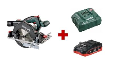 Лот: 20211463. Фото: 1. Пила дисковая аккумуляторная METABO... Электроинструмент