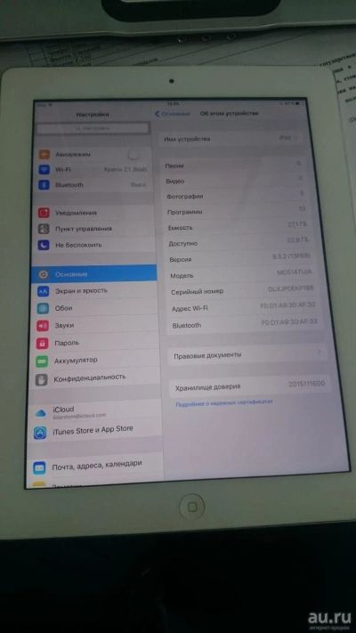 Лот: 7672177. Фото: 1. iPad 4 retina 32 gb wi-fi в отличнейшем... Планшеты