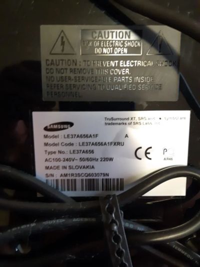 Лот: 16637302. Фото: 1. Телевизор Samsung LE37A656A1F... Телевизоры