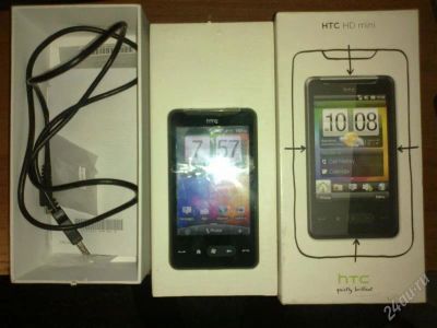 Лот: 2433329. Фото: 1. htc hd mini android/windows mobile... Смартфоны