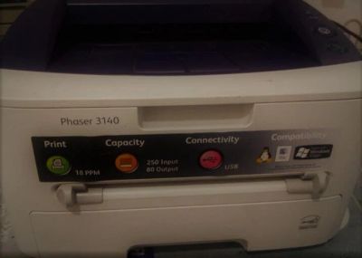 Лот: 10460114. Фото: 1. Принтер Xerox Phaser 3140. Лазерные принтеры