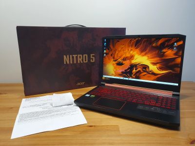 Лот: 17956538. Фото: 1. Acer Nitro 5 IPS 15,6"/i5-9300h... Ноутбуки
