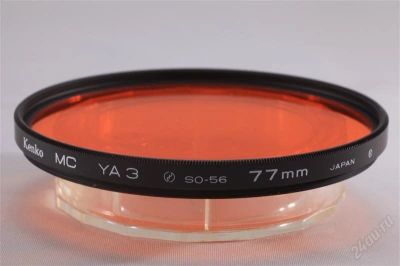 Лот: 2193615. Фото: 1. Фильтр MC Kenko SO 56 YA 3 77mm. Светофильтры