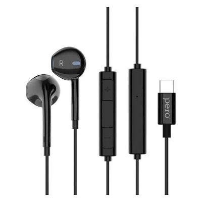 Лот: 24781552. Фото: 1. Наушники Pero EP18 Black. Наушники, гарнитуры