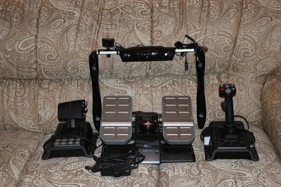 Лот: 2382605. Фото: 1. Джойстик Logitech Flight System... Рули, джойстики