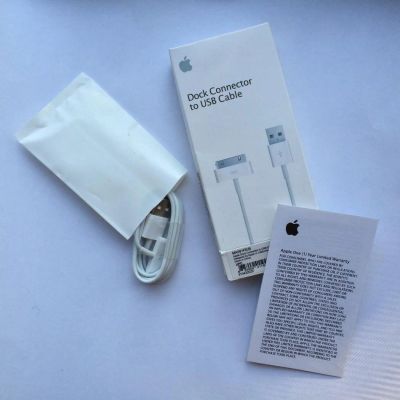Лот: 6094912. Фото: 1. Apple Dokc Connector to USB Cable... Дата-кабели, переходники