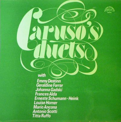 Лот: 8433446. Фото: 1. lp Caruso`s duets. Аудиозаписи