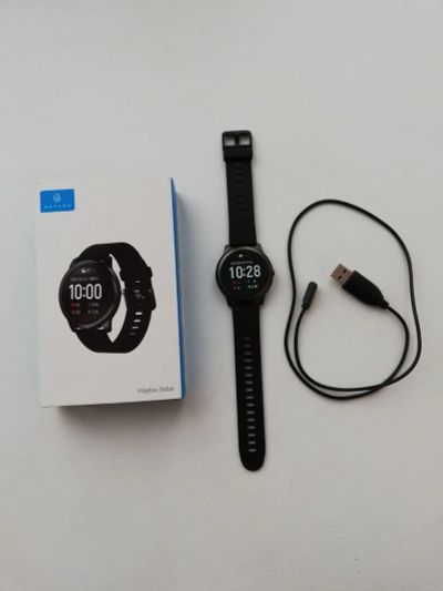 Лот: 17122292. Фото: 1. Умные часы Haylou Solar LS05... Смарт-часы, фитнес-браслеты, аксессуары
