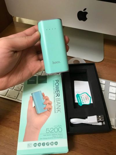 Лот: 11084111. Фото: 1. Power bank 5200 mAh. Внешние, портативные аккумуляторы для смартфонов (Power bank)