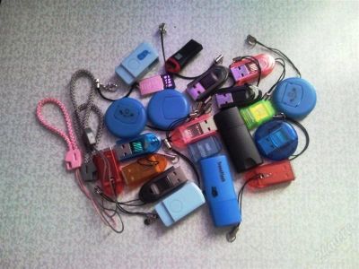 Лот: 750952. Фото: 1. Кардридер (Card Reader USB 2.0... Картридеры