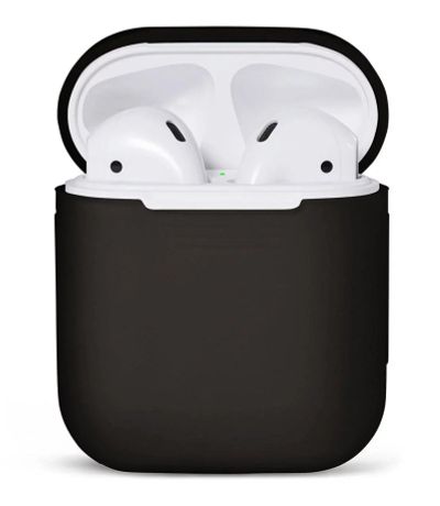 Лот: 15402736. Фото: 1. Чехол для AirPods/Airpods 2 Черный... Чехлы, бамперы