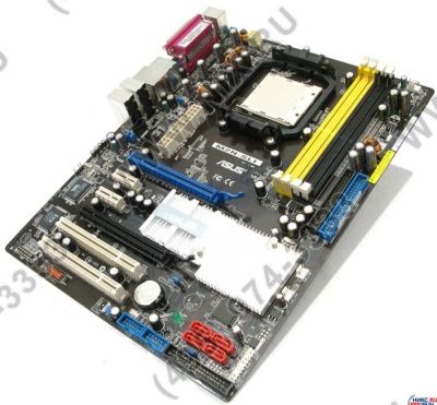 Лот: 3845192. Фото: 1. Плата Asus M2N-SLI ( АМ2+ , NVidia... Материнские платы