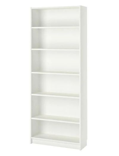Лот: 15396992. Фото: 1. Стеллаж, белый, 80x28x202 см ikea. Полки, стеллажи, этажерки