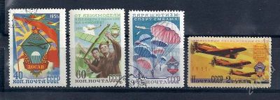 Лот: 1635096. Фото: 1. 1951 (1558) досав спорт авиация... Марки