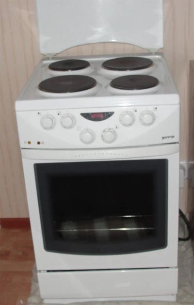 Лот: 3500271. Фото: 1. Электроплита "Gorenje" E277W E51... Плиты, духовые шкафы, варочные поверхности