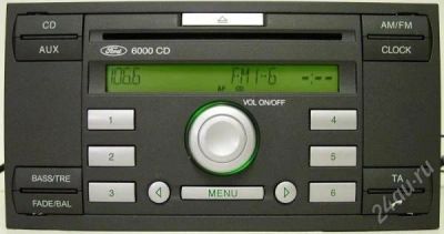 Лот: 1237795. Фото: 1. магнитола ford 6000cd. Автомагнитолы