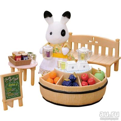 Лот: 15834115. Фото: 1. Sylvanian families фрэш бар. Куклы и аксессуары