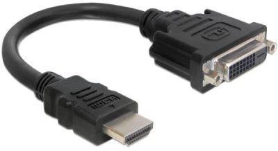 Лот: 8226559. Фото: 1. HDMI-M to DVI-F переходник. Шлейфы, кабели, переходники