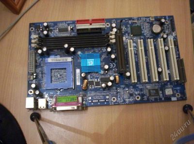 Лот: 896727. Фото: 1. материнская плата gigabyte ga-60xt... Материнские платы