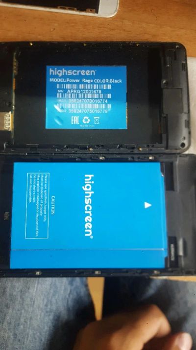Лот: 11854457. Фото: 1. Highscreen Power Rage. Микросхемы и платы