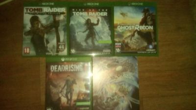 Лот: 9949289. Фото: 1. Продам игры для Xbox One (Tomb... Игры для консолей