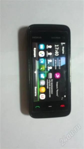 Лот: 1962379. Фото: 1. Nokia 5530 black. Смартфоны