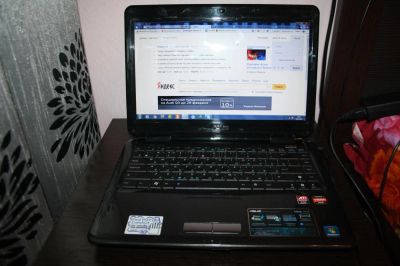 Лот: 7008588. Фото: 1. ноутбук Asus k40ad. Ноутбуки
