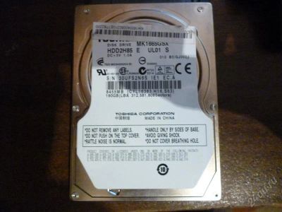 Лот: 2662987. Фото: 1. Неисправный жесткий диск тошиба... Жёсткие диски (HDD)