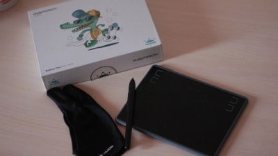 Лот: 16135380. Фото: 1. Графический планшет Huion Inspiroy... Планшеты
