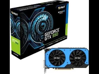Лот: 9025148. Фото: 1. Palit geforce gtx 950 stormx dual... Видеокарты