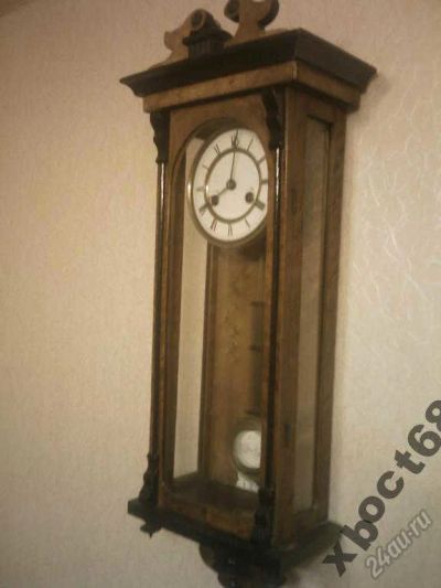 Лот: 5818814. Фото: 1. Старинные, настенные часы. Германия... Часы настенные, настольные