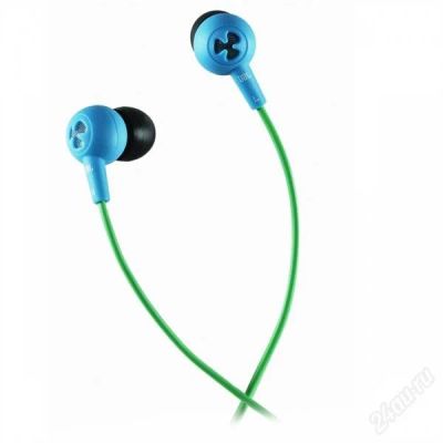 Лот: 2644863. Фото: 1. Наушники-вкладыши JBL Зелёно-голубые... Красноярск