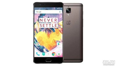 Лот: 13336554. Фото: 1. OnePlus 3T 6/64gb Gunmetal Snapdragon... Смартфоны