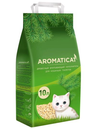 Лот: 19040281. Фото: 1. Aromaticat (Ароматикет) наполнитель... Миски, лотки, наполнители
