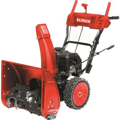Лот: 25655711. Фото: 1. Снегоуборщик ELITECH СМ 0756НС. Другое (садовый инструмент и инвентарь)