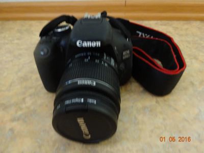 Лот: 7451146. Фото: 1. Фотоаппарат Canon EOS 600D 18-55... Цифровые зеркальные