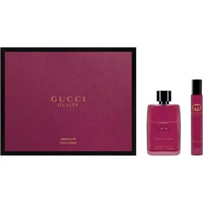 Лот: 13648753. Фото: 1. Gucci woman Guilty Absolute Набор... Женская парфюмерия