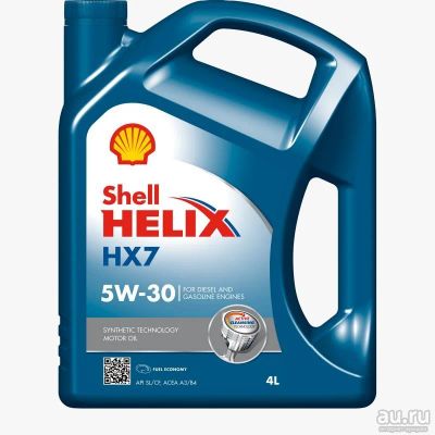 Лот: 9183863. Фото: 1. Моторное масло Shell Helix HX7... Масла, жидкости