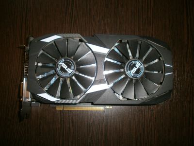 Лот: 18628016. Фото: 1. Видеокарта ASUS RX 580 DUAL OC... Видеокарты