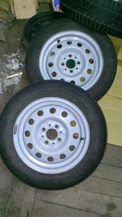 Лот: 8813916. Фото: 1. Куплю два б/у штампованных диска... Диски