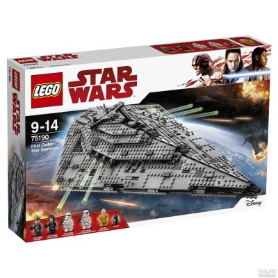 Лот: 13275210. Фото: 1. Конструктор LEGO Star Wars 75190... Конструкторы