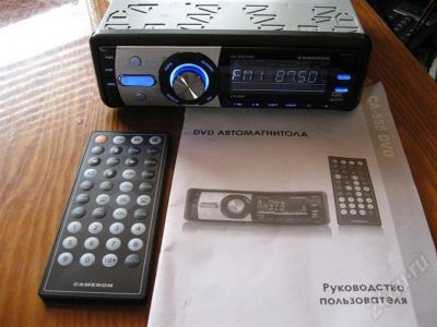 Лот: 572980. Фото: 1. Авторесивер ДВД. CAMERON 555. Автомагнитолы