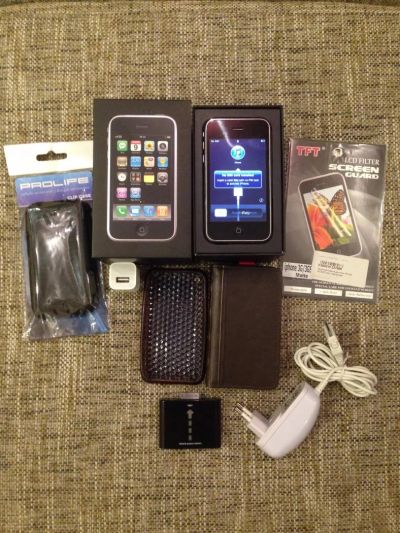 Лот: 4842015. Фото: 1. iPhone 3G black 8Gb. Смартфоны