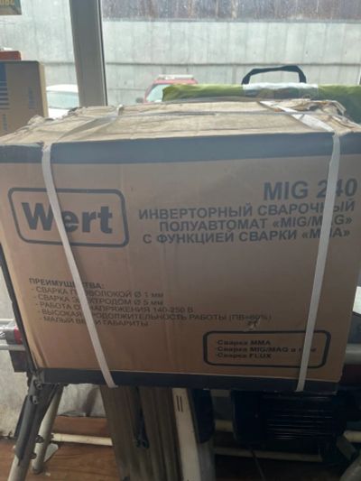 Лот: 25407773. Фото: 1. Сварочный полуавтомат wert инверторный... Сварочные аппараты
