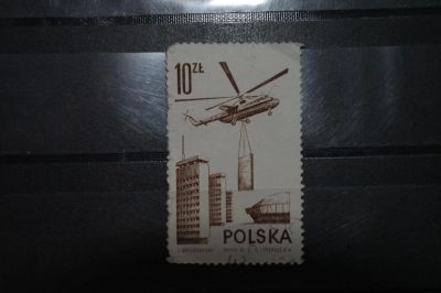 Лот: 3962949. Фото: 1. марка 111 Польша 1976 г. авиация. Марки