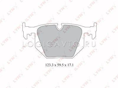 Лот: 12810559. Фото: 1. Lynx, BD-1403, колодки для дисковых... Тормозная система